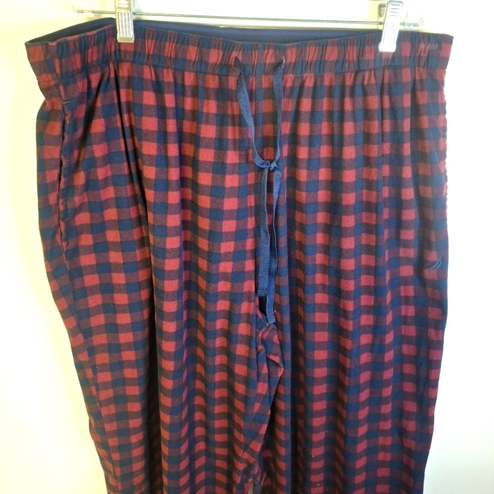 Nautical Red/Navy Lounge Pants. SIZE XL